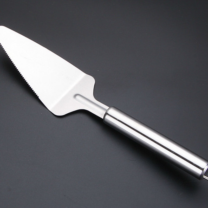 4 Patronen Pizzasnijder Dubbele Roller Pizza Mes Cutter Gebak Pasta Deeg Crimper Keuken Pizza Gereedschap: cake shovel