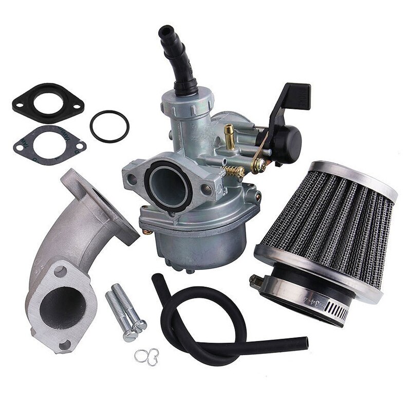 PZ22 Carbu 22mm Carburateur pour Pit Dirt Trail Vtt 110Cc 125Cc