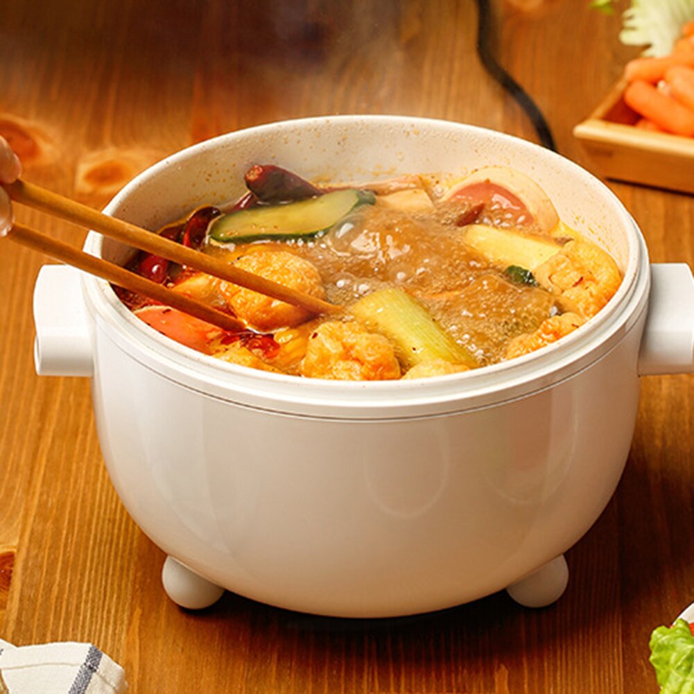 2L Electric Multi Cooker Rice Cooker Non-Stick Ceramic Glaze Inner Liner Cooking Pot Rice Instant Noodles for Home