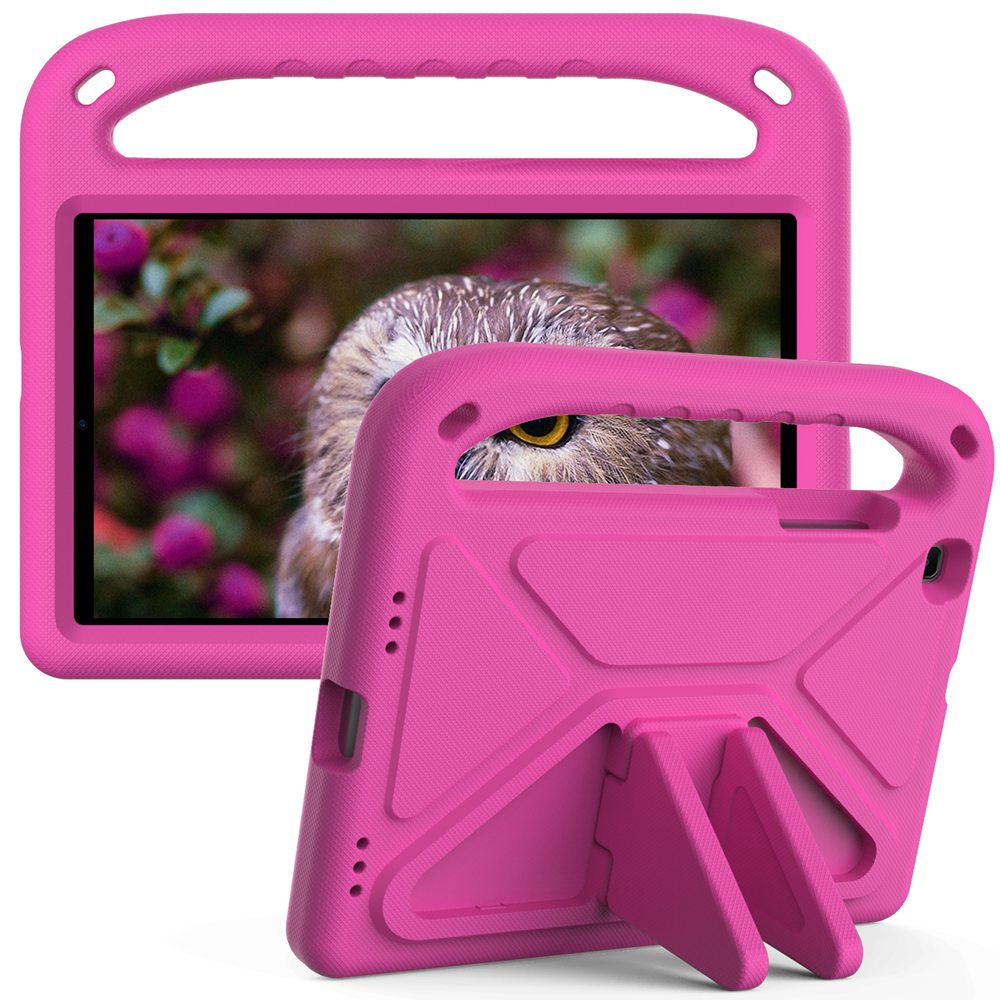 Voor Samsung SM-T290 case 8.0 inch T290 T295 EVA schokbestendig tablet Stand Coque Cover voor Samsung Galaxy Tab EEN ) 8.0 "SM-T295: Rode/zwart