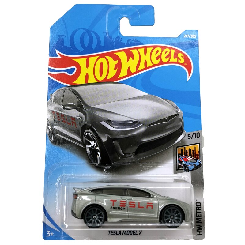 Hot Wheels 1:64 Auto TESLA MODELLO 3 S X Edizione da Collezione In Metallo Pressofuso Modello di Auto Giocattoli Per Bambini Regalo: 2018-247 MODEL X