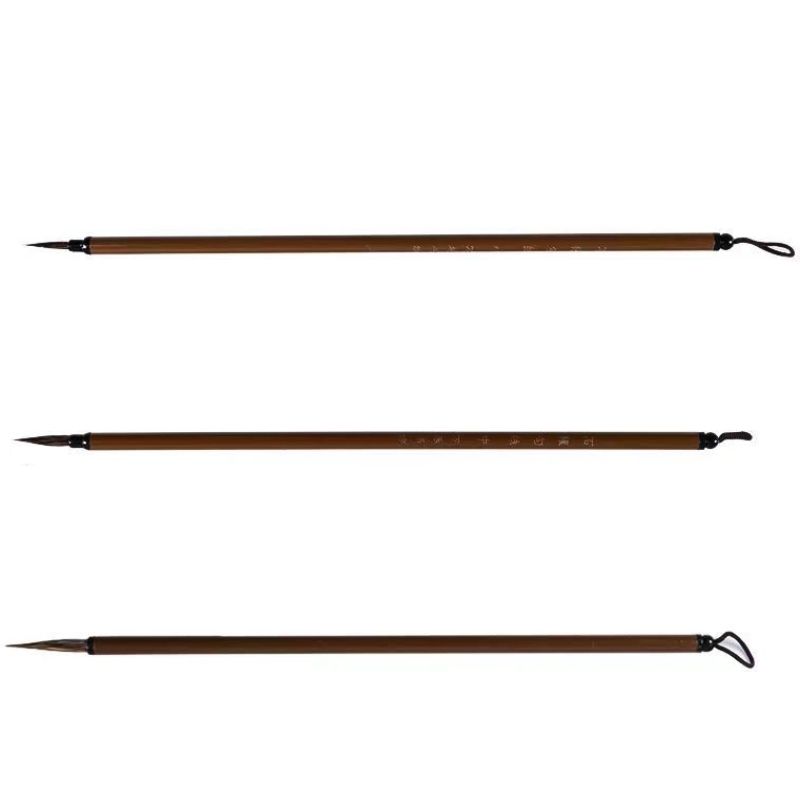 Pennello per capelli in tasso di pietra penna per calligrafia pittura cinese pennelli per calligrafia pittura meticolosa penna per pennello a linea bene Tinta cina