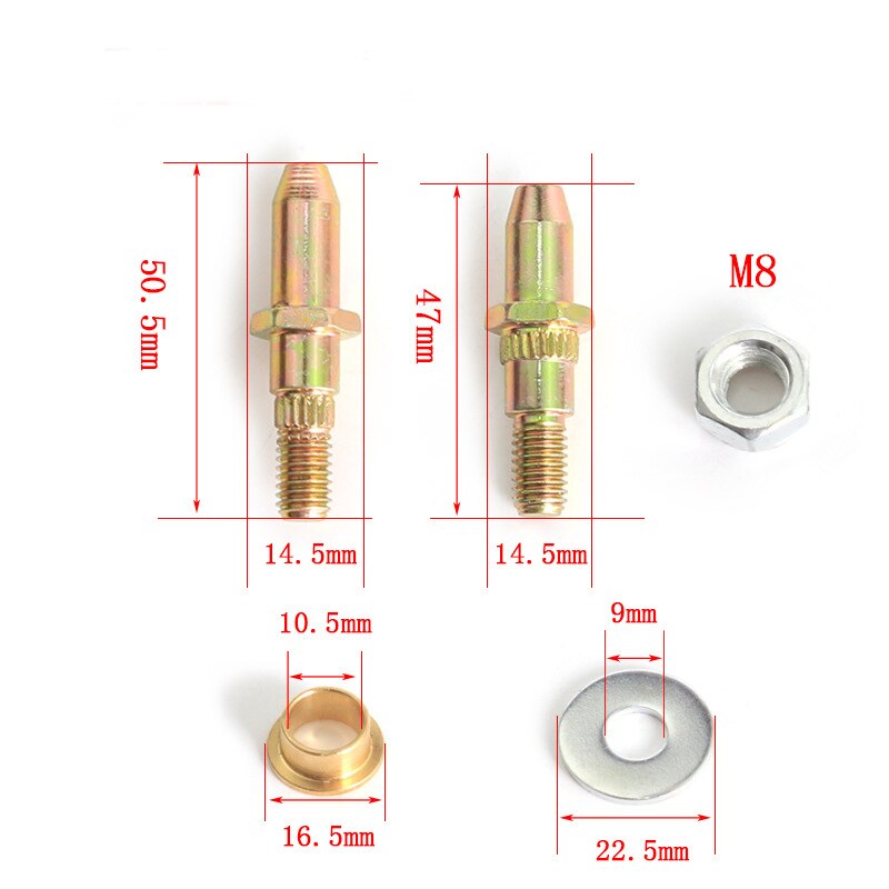 Door Hinge Pin and Bushing Kits With Instructions 19299324 Bushing Repari Kit Rear Hinged