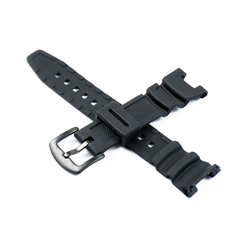 Watch accessories resin strap men's pin buckle for Casio SGW-100 outdoor sports waterproof rubber strap women watch band