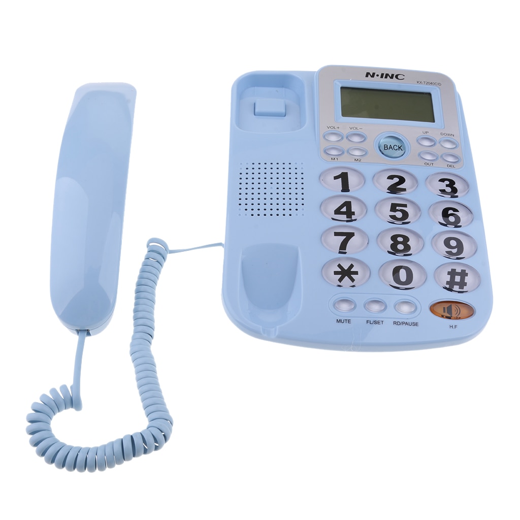 Universal Corded Landline Phone Home Office Business Desk Telephone