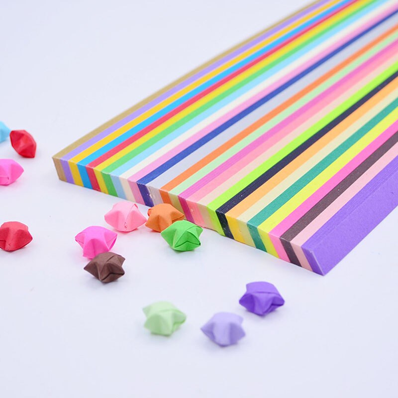 5/7/10/27 Colors Mixed Color set Paper Craft Folding Lucky Star Origami Paper Handmade Home DIY Cards Crafts Decoration