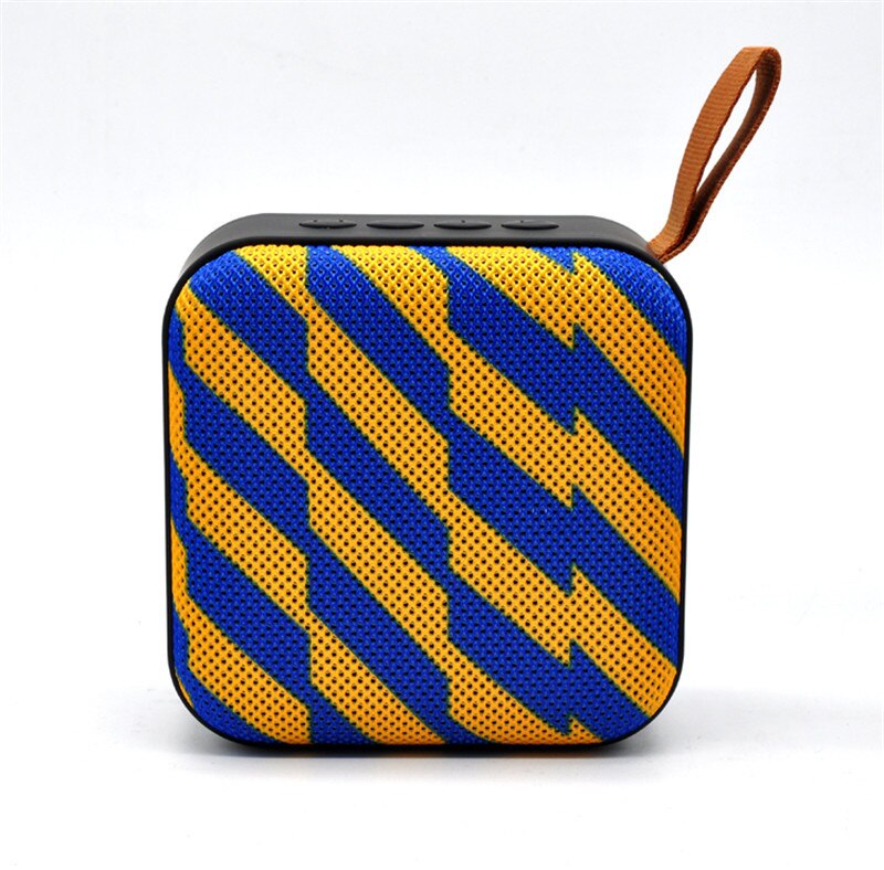 T5 Bluetooth Speaker Draagbare Draadloze Luidspreker Sound Systeem 3D Stereo Muziek Surround Outdoor Speaker Ondersteuning Fm Tfcard: T5-BlueYellow