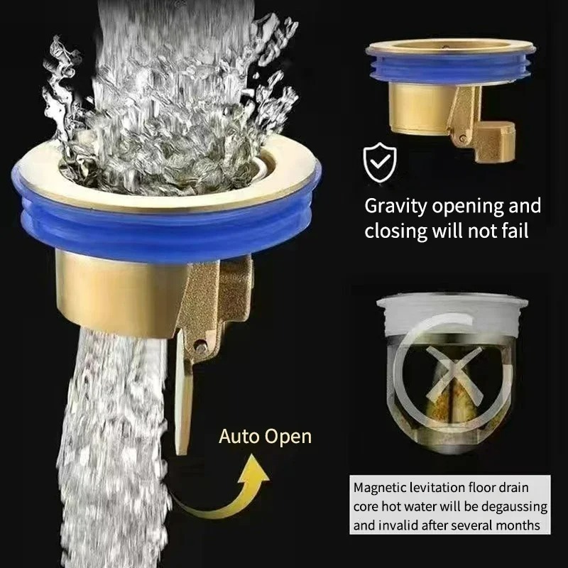 Wc Dusche Kupfer Bodenablauf Kern Anti Geruch und Insektenschutz Gerät Sprungbrett Selbstdichtende Kern Schlecht Zubehör