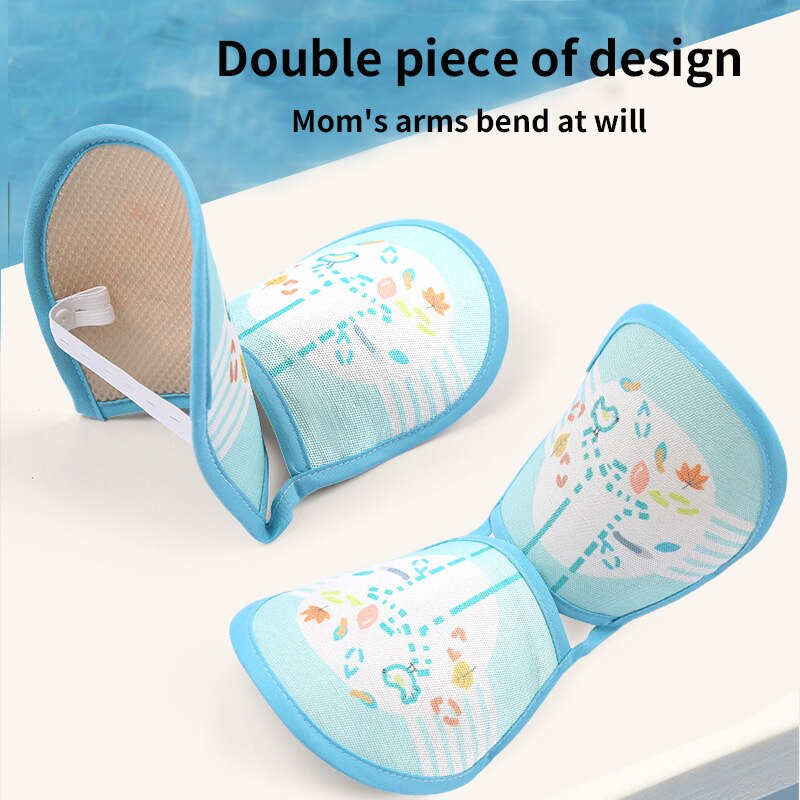 Baby Fütterung Arm Matte Baby Ramie Arm Kissen Halten Baby Artefakt Arm Pad Sommer Eis Seide Pflege Kissen