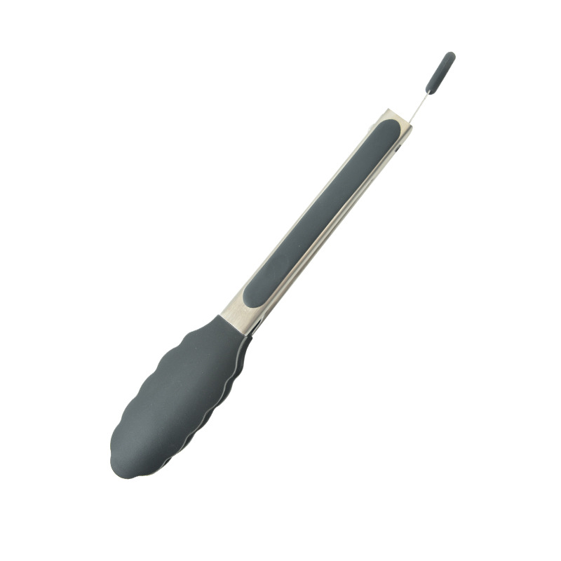 Silicone Kitchen Cooking Spatula Spade Turner Soup Spoon With Wooden Handle Baking Tools: Burgundy
