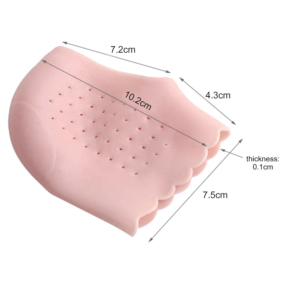 Tcare talón del Gel almohadillas de pie Protector calcetines manga cojín hidratante calcetines curar seca agrietada tacones Aquiles Tendinitis tacón dolor