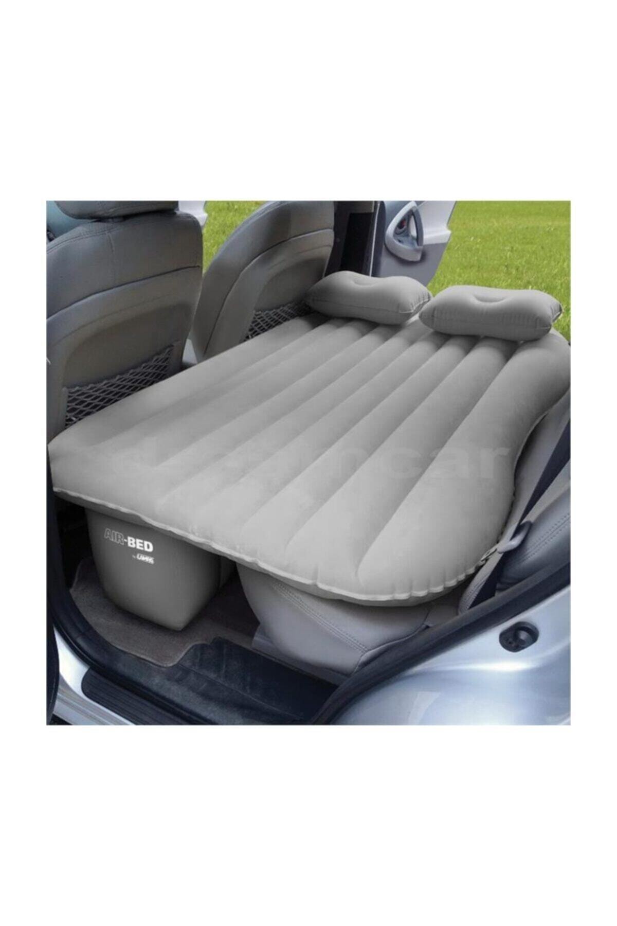 Msee Inflatable Car Seat Bed Gray-Car Rear Seat Fo... – Grandado