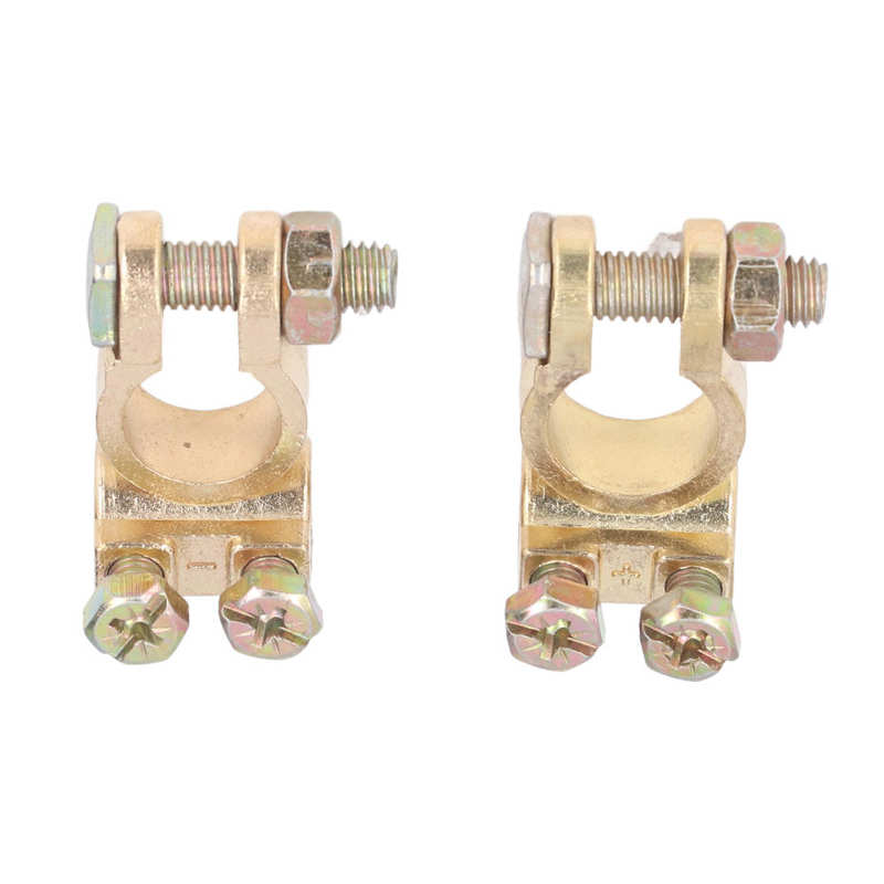 Battery Terminal Car Battery Connector Low Resistivity Positive Negative for Repair