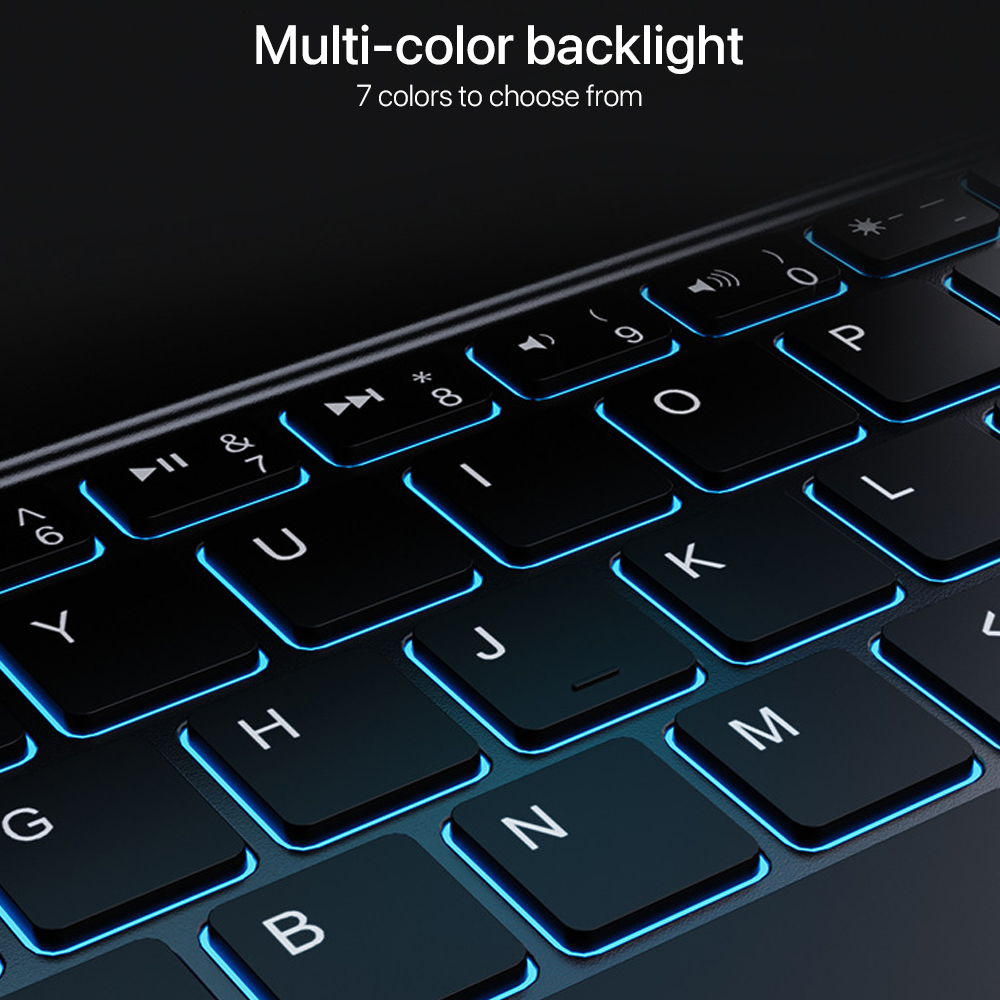 For Ipad Keyboard Case For Ipad 10th 11in 12.9in Magnetic Magic Keyboard Backlit Bluetooth Wireless Keyboard Ipad Accessories