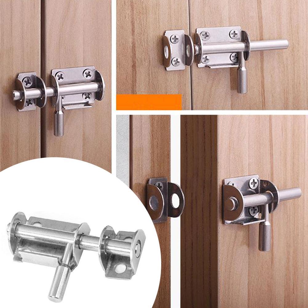 1Pc Slide Bolt Gate Latch Heavy Duty Safety Gate Latch Steel Door Latch Door Bolts Bolt Barrel Lock Window For Home Hardware
