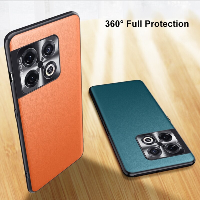 Luxus Leder Telefon Fall Für OnePlus 10 Pro 10Pro Abdeckung Matte Volle Schutz Fall Für OnePlus10 Pro One Plus 10 pro Coque