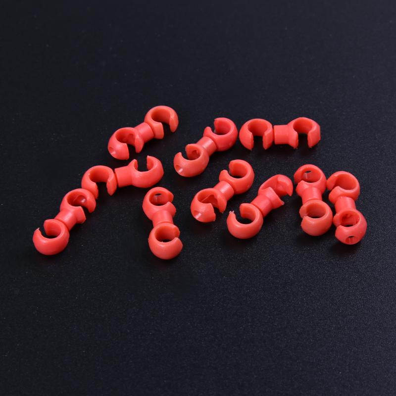 10 stücke Zyklus Fahrrad MTB Bremse Getriebe Kabel S Stil Clips Schnalle Haus Schlauch Guide Bike Kreuz Linie Clip Bremse kabel Führung Werkzeuge