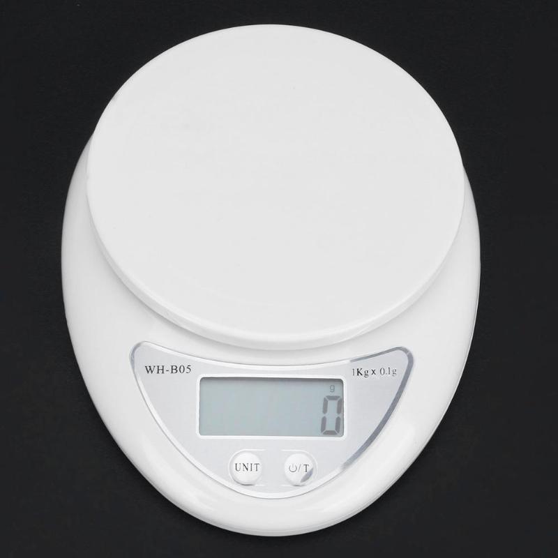 1Kg/0,1g Mini Elektronische Waage Küche Backen Sauerei Waage Bewegliche Digital Skala LED Waagen