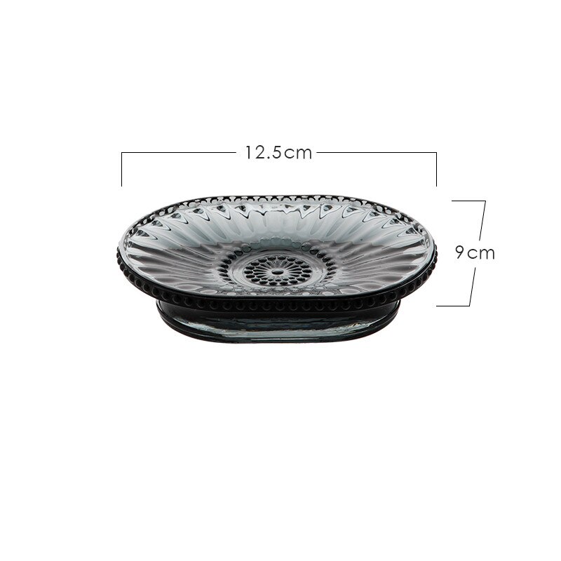 Scandinavische Stijl Glas Badkamer Accessoires Set Shampoo Dispenser Zeepkist Tandenborstel Beker Creatieve Lotion Fles Luxe Decoratie: grey-C