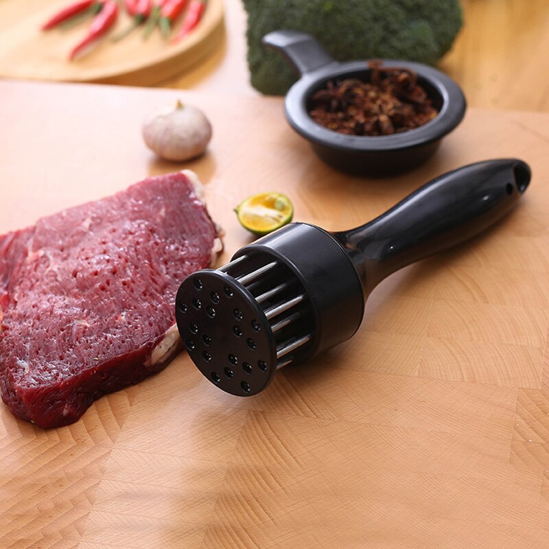 Pork Skin Needle Stainless Steel Meat Tenderizer Needle Meat Press For Steak Pork Beef Fish Meat Tenderizer Hammer