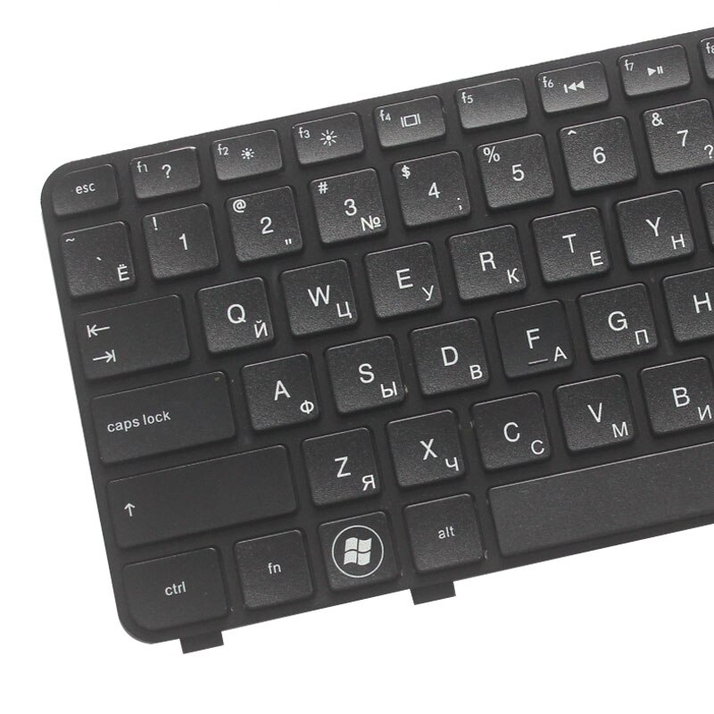 Russian FOR HP DV6 DV6-6000 6101TX 6151TX Pavilion DV6-6200 DV6-6b00 dv6-6c00 RU black laptop keyboard With frame
