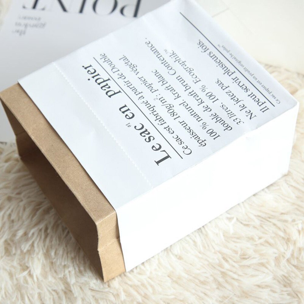 Nordic Style Vase Mini Storage Kraft Paper Bag Home Fruit Flower Wedding Party Xmas Scene Layout Window Display Accessorie #j2