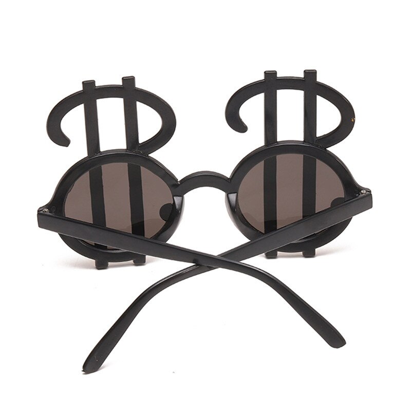 Dollar Sign Zonnebril Getinte Fun Shades Bril Grappige Foto Props Party Dj Accessoire