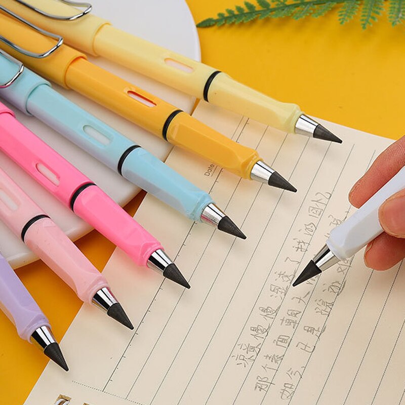 Eternal Pencil Technology Unlimited Writing No Ink Portable Pencil Reusable Erasable Art Sketch Painting Tool Kid Stationery
