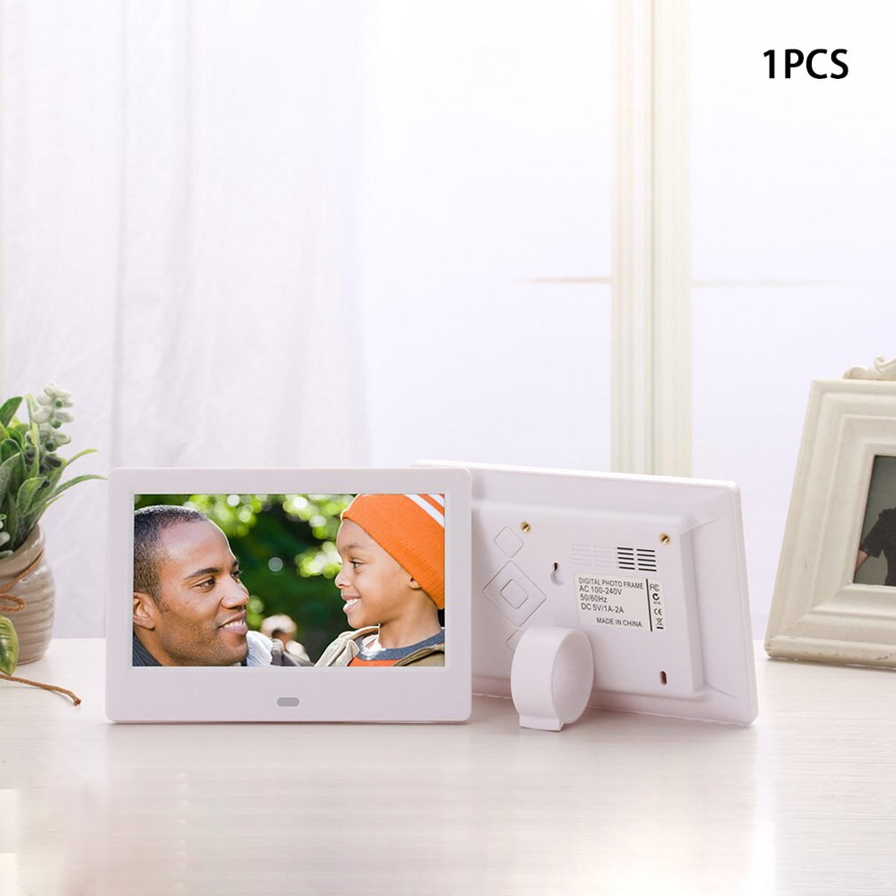 2021 novo 7 Polegada lcd widescreen hd led eletrônico álbum de fotos moldura digital parede publicidade máquina presente