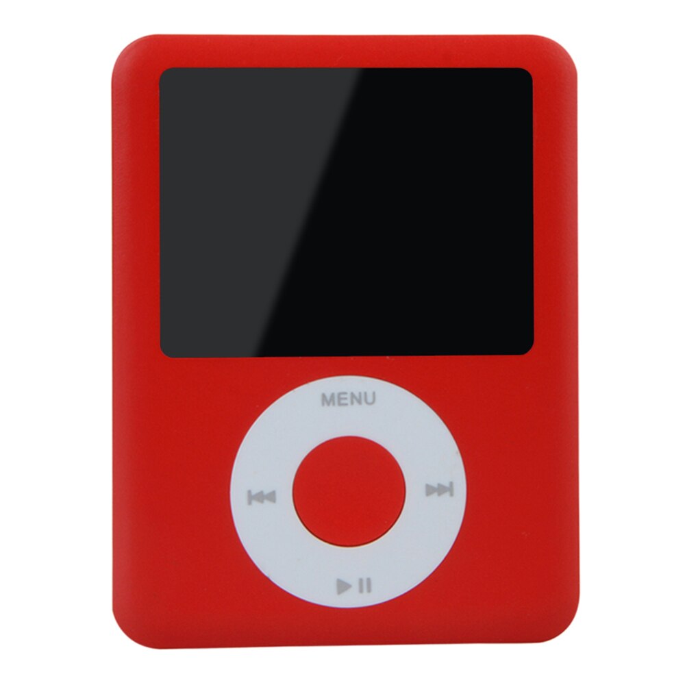 1.8 Inch Lcd-scherm MP3 MP4 Muziekspeler Metalen Behuizing 32Gb MP4 Speler Ondersteuning E-Book Lezen Fm Radio: Red