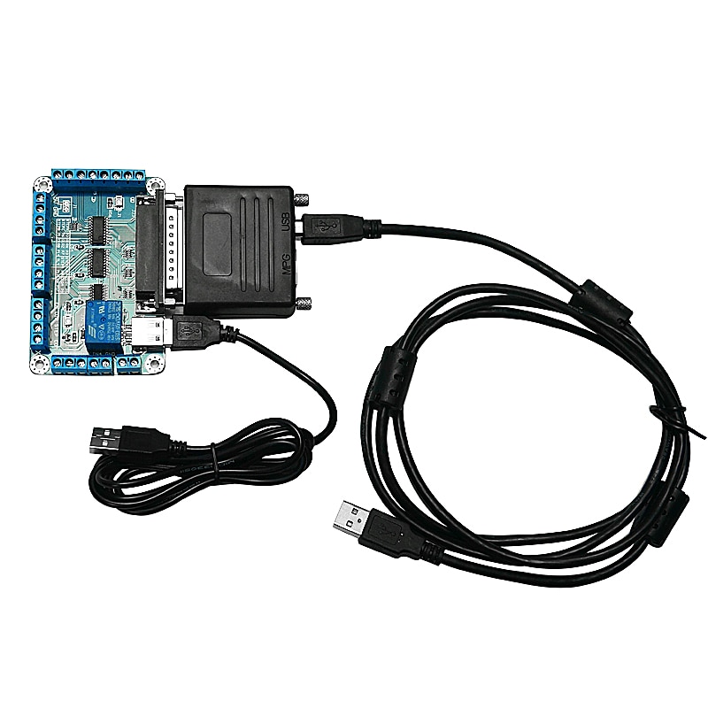 Cnc mach 3 usb to parallel lpt port converter adapter 6 axel controller mach 3 parallellport till usb