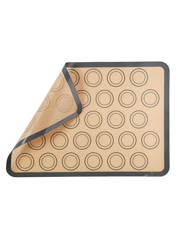Non-stick Siliconen Bakken Mat Pad Vel Bakken Gebak Gereedschap Rolling Deeg Mat Grote Maat Voor Cake Cookie Macaron