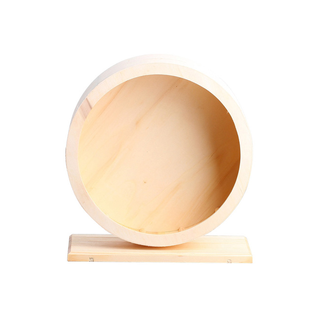 Roue en bois pour animal de compagnie, 1 pièce, jouet en forme de hérisson: M
