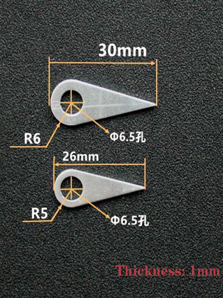 2PCS Scale Pointer Ruler Arrow Equipment Measuring Middle Line Line Indicator Needle Zero Arrow Sign -Shaped Pointer