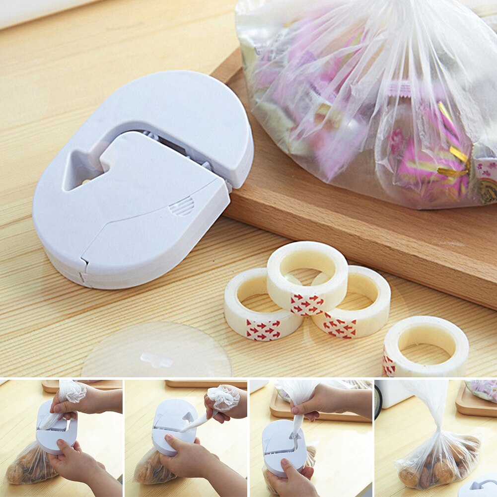 Household Sealing Machine Sealing Machine Mini Sealing Tape Bag Sealer Capper Food Saver Storage