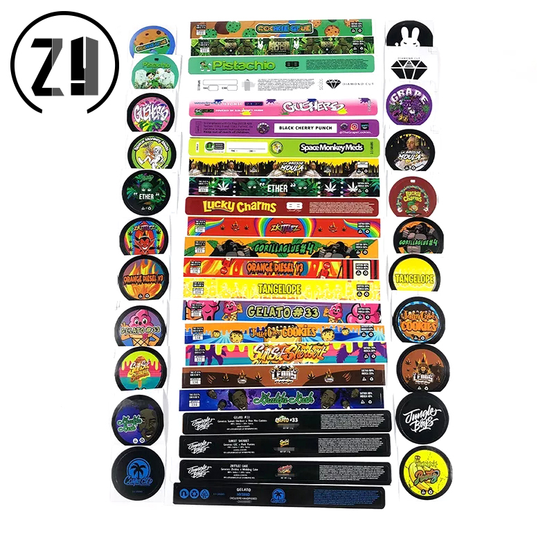 10/20pcs Boîtes de Conserve Avec Autocollant Pot De Stockage Boîte Conteneur Chroma Étiquette Auto-scellant Pressitin Couvercle En Métal