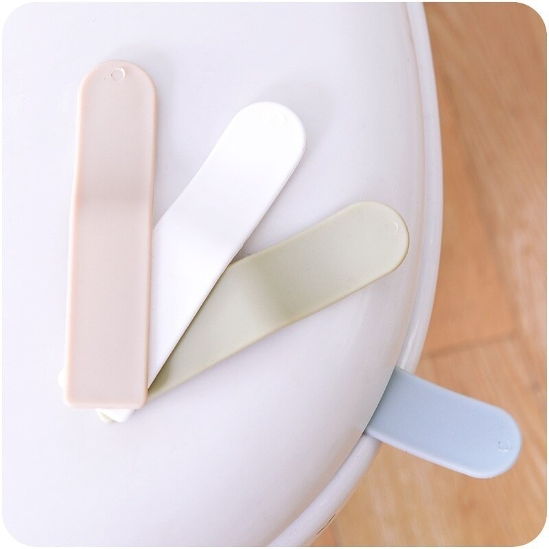 Poignée de levage collante pour couvercle de siège de toilette, évite de toucher, outil d&#39;autocollant hygiénique, fourniture de salle de bain