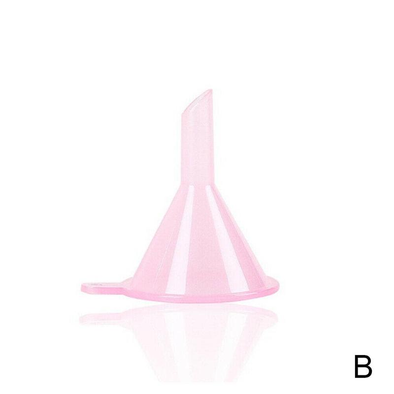 10Pcs Mini Trechter Parfum Alcohol Diffuser Kleine Mond Vloeibare Olie Trechter Voor Thuis Keuken Benodigdheden Laboratorium Experimentele Gereedschap: pink