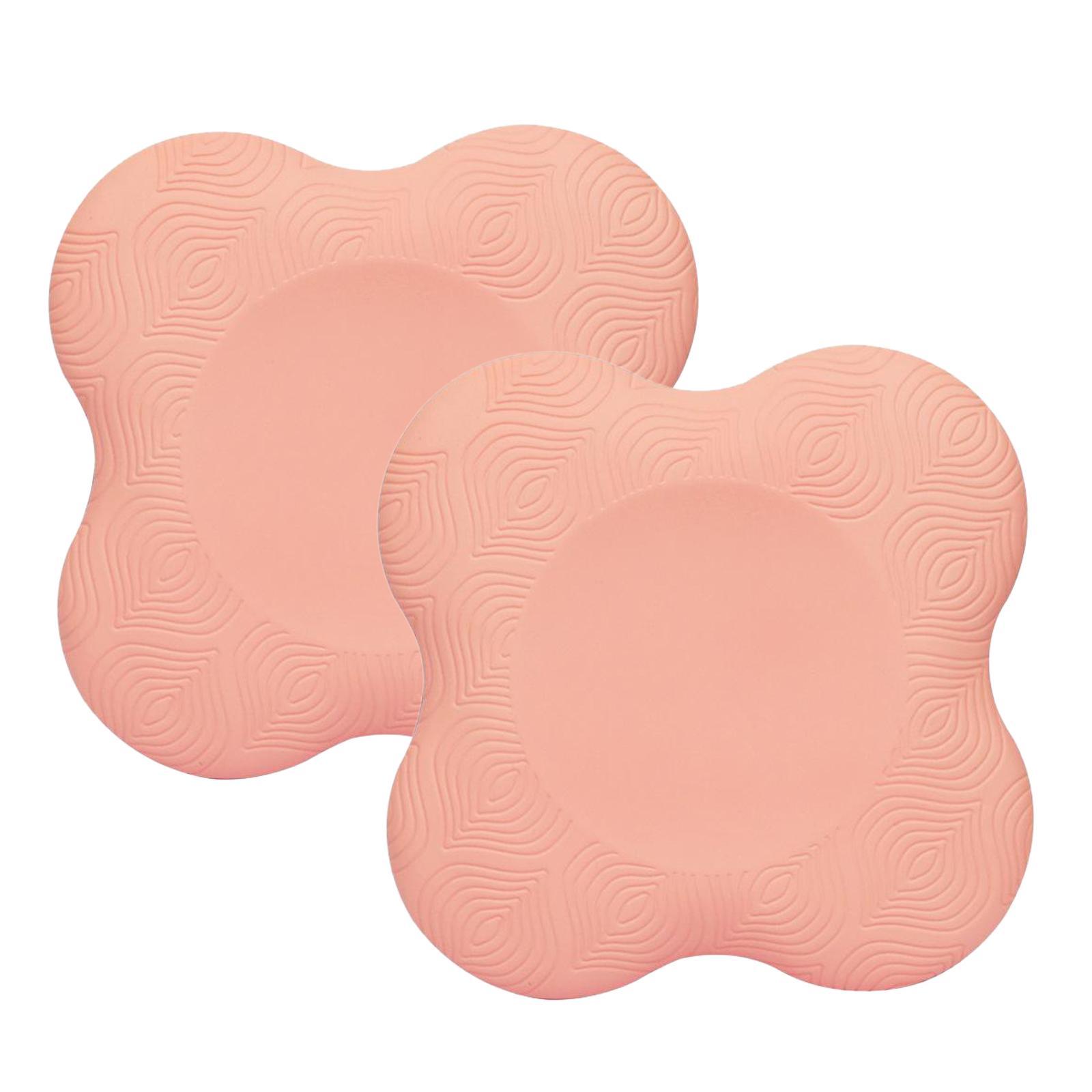 2Pieces Yoga Elbow Mat Knee Pad Thick Workout Plank Travel Gym 20x20cm