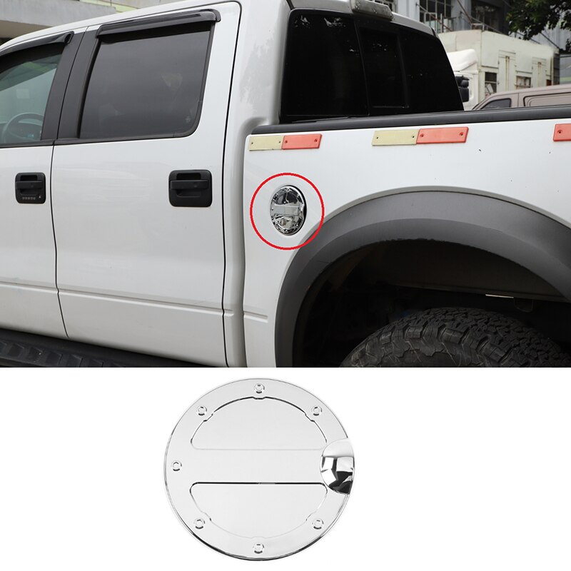 Fuel Tank Cover Gas Cap Fuel Door Cover for Ford F150 Accessories