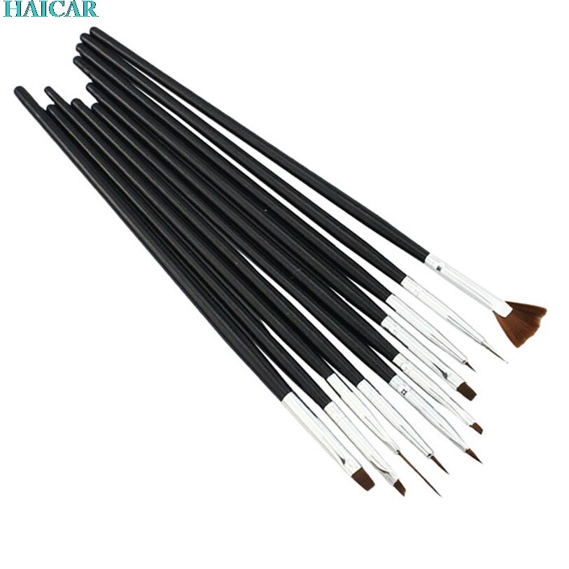 10 stuks/set nagelborstel acryl nagelgereedschap set schilderpen kunsttips uv nagel gel lakkwasten 16 februari