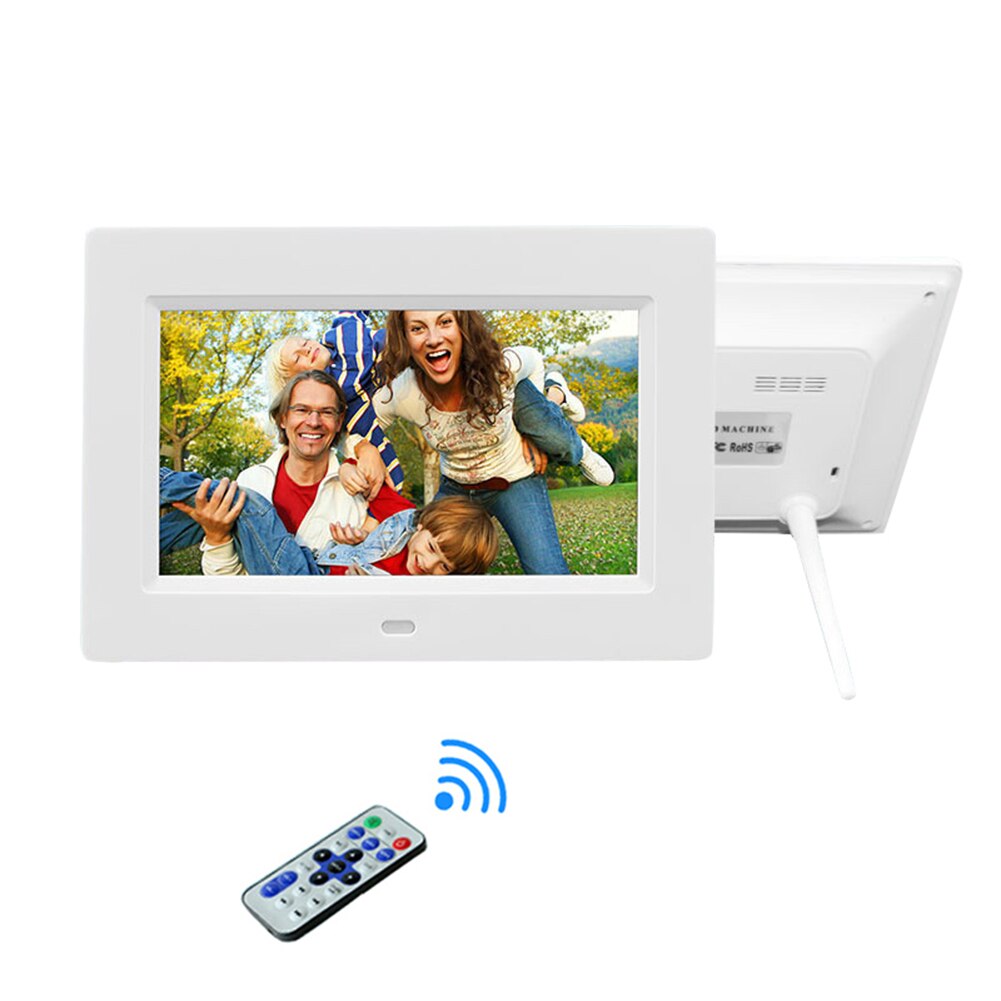 Digital Photo Frame Alarm Photo Frames Picture Frame 7 Inch HD Digital Photo Frame Electronic Album Picture Display Video Player