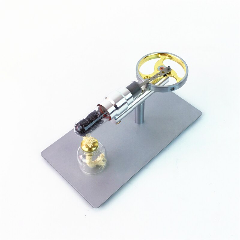Micro-moteur à vapeur, cylindre simple, modèle d&#39;expérimentation physique,