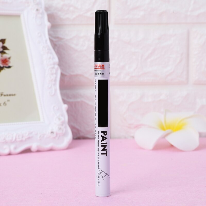 Universal 0.7mm Extra Fine Point Permanent Paint Metallic Marker Pen DIY Art 634B