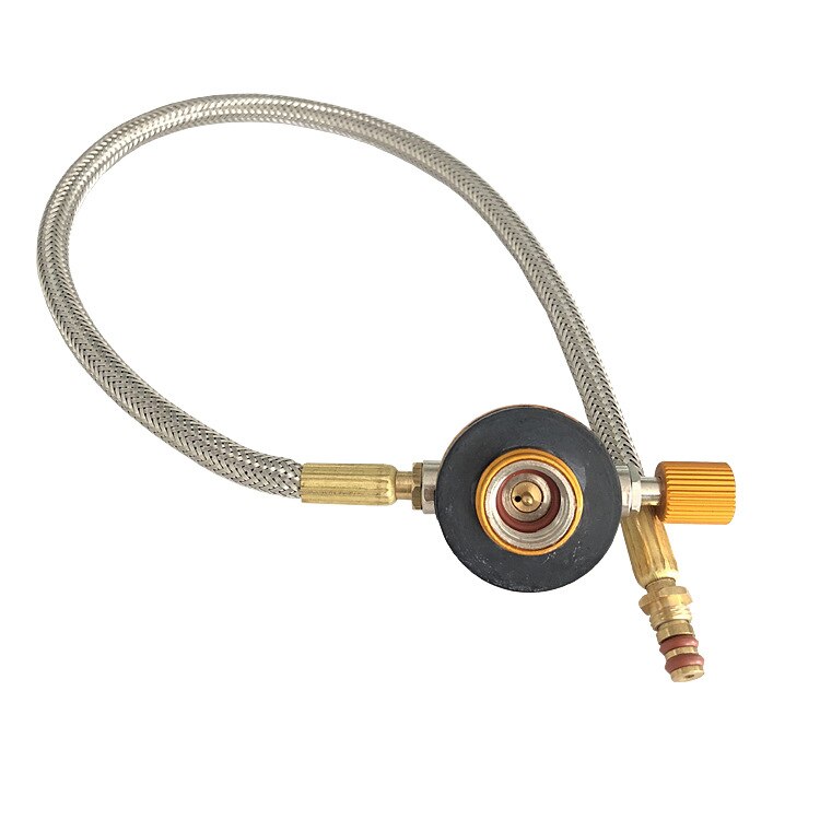 Camping Gas Adapter Set - Platte Ventiel Naar 1 Liter Cylinder Converter Voor Outdoor