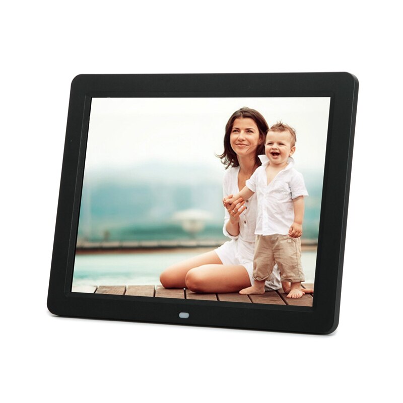 12-Inch Digital Picture Frame HD Sn LED Multi-Media Music Video Player Control Electronic Album