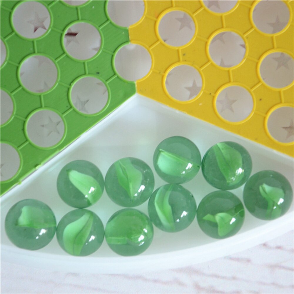 Glass Bead Checkers Educational Game Interactive Flying Chess Intelligence Trainer for Kids Children