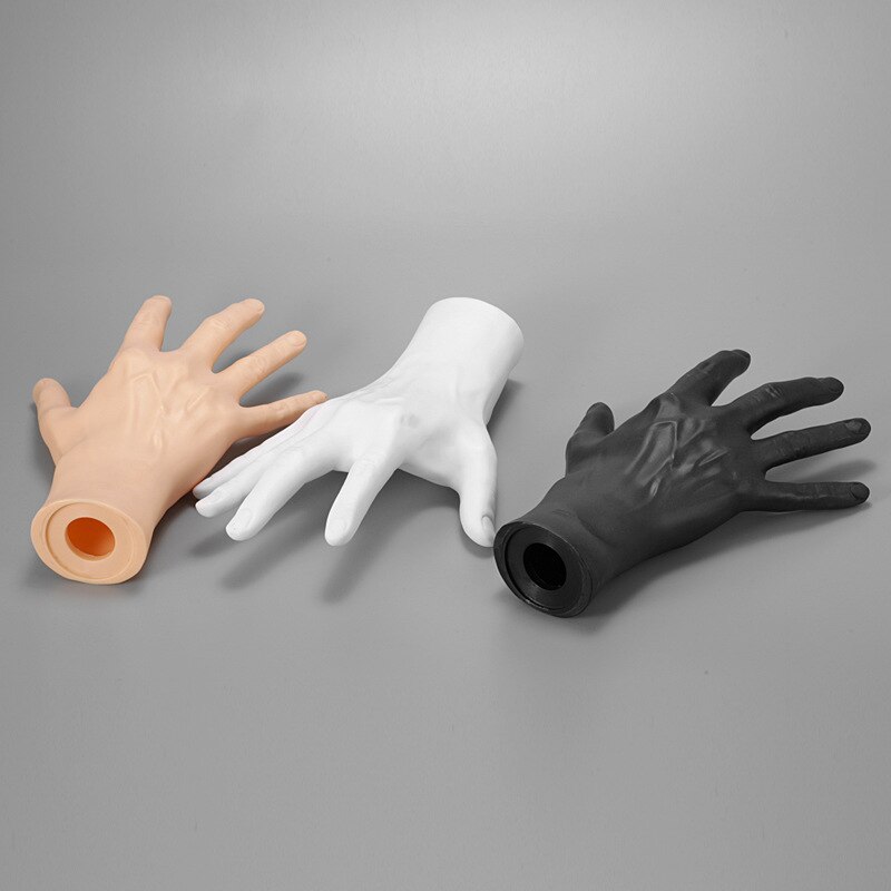 Soft PVC Men Right Mannequin Hand Display For Gloves Jewelry &amp; Watch