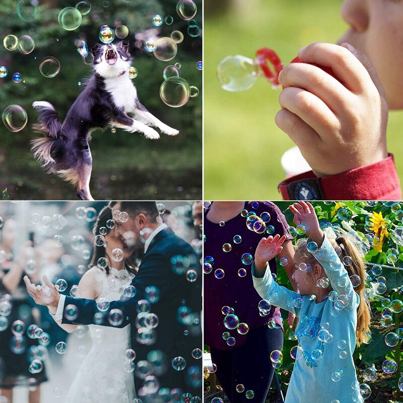 26Pcs Bubble Wand Set Bubble Stick Bubble Maker Toy Outdoor Activity Funny Toys