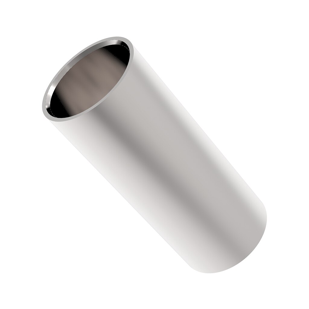 1 Stuk Gitaar Vinger Slide Golden Rvs Finger Knuck Lengte 60Mm